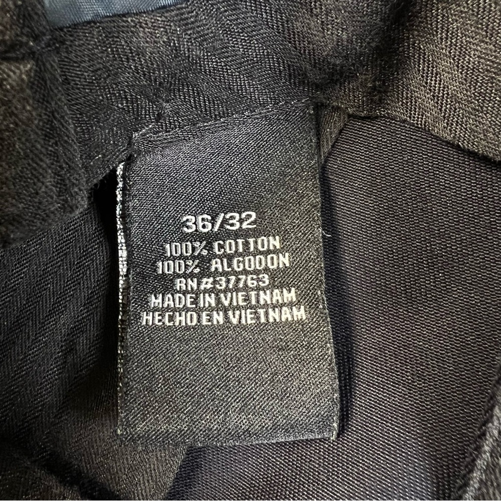 Savane Dress Pants Navy Blue men's 36/32 100% Cotton - Picture 4 of 10